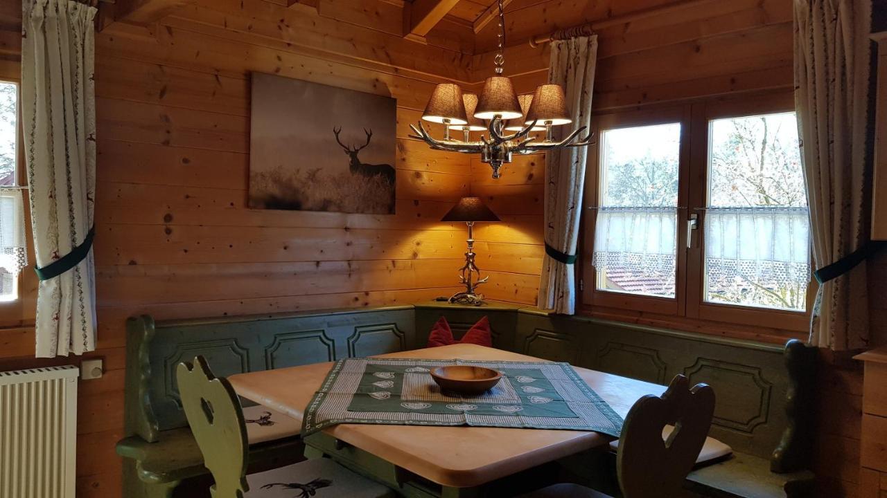 Blockhaus Stamsried Villa Esterno foto